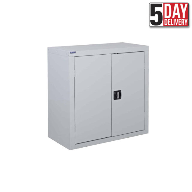 Workplace Cupboard in Grey