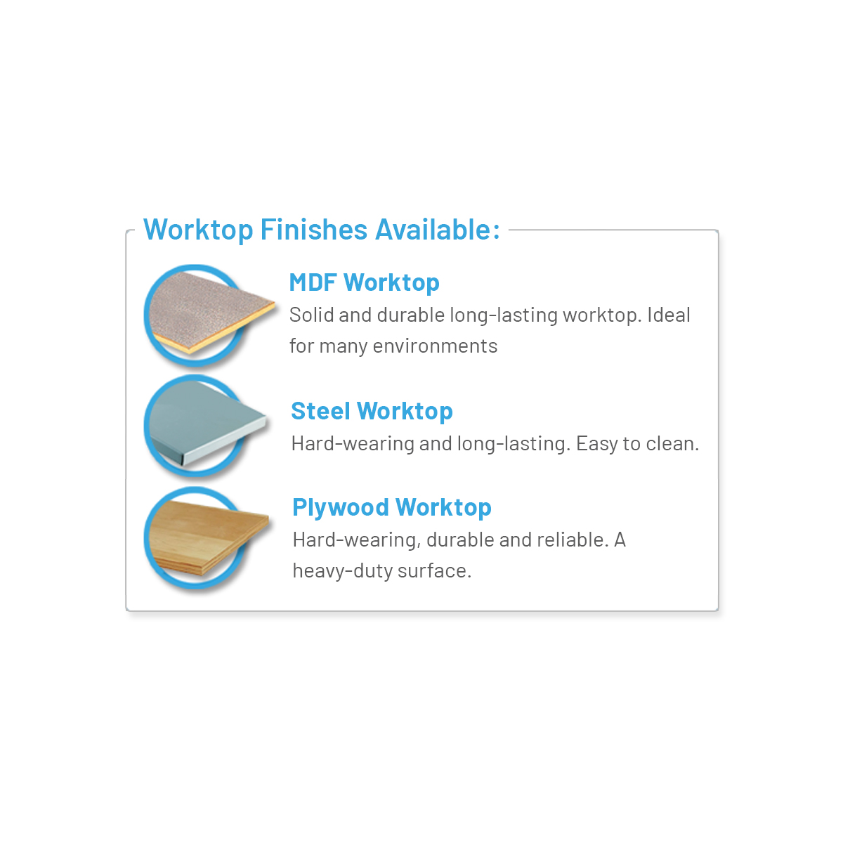Worktops Available
