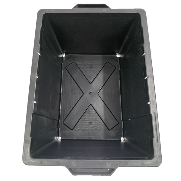 Kerbside Recycling Box Bin with 55 Litre Capacity Internal View