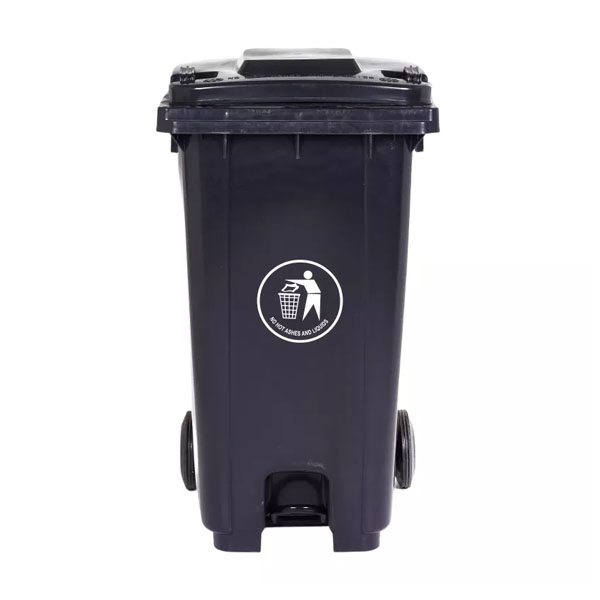 240 Litre Wheeled Bin in Grey