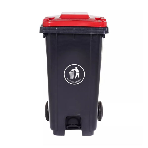 240 Litre Wheeled Bin Front View