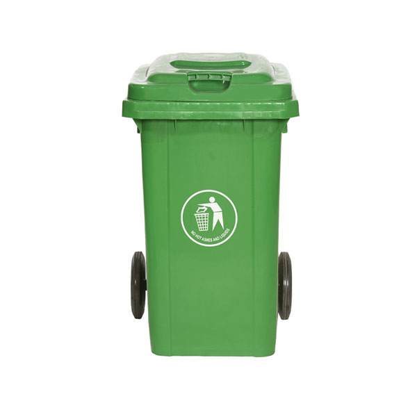 80 Litre Wheeled Bin In Green