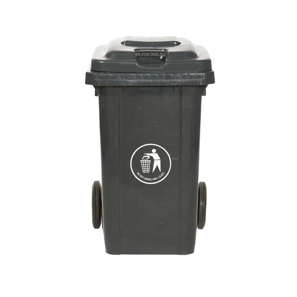 80 Litre Wheeled Bins in Grey