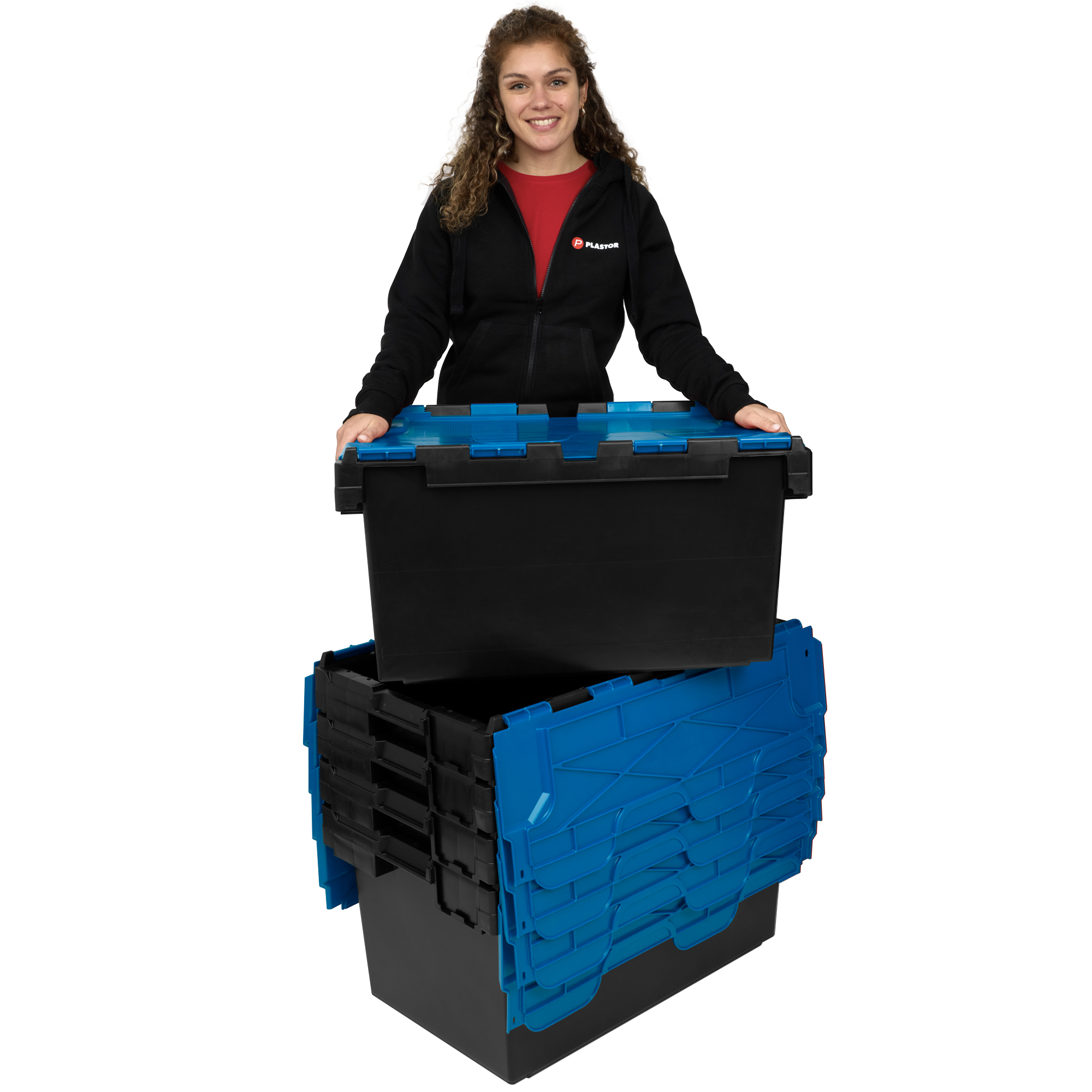 Large_80_Litre_Lidded_Storage_Crates_Tote_Boxes_x5_Black_Blue