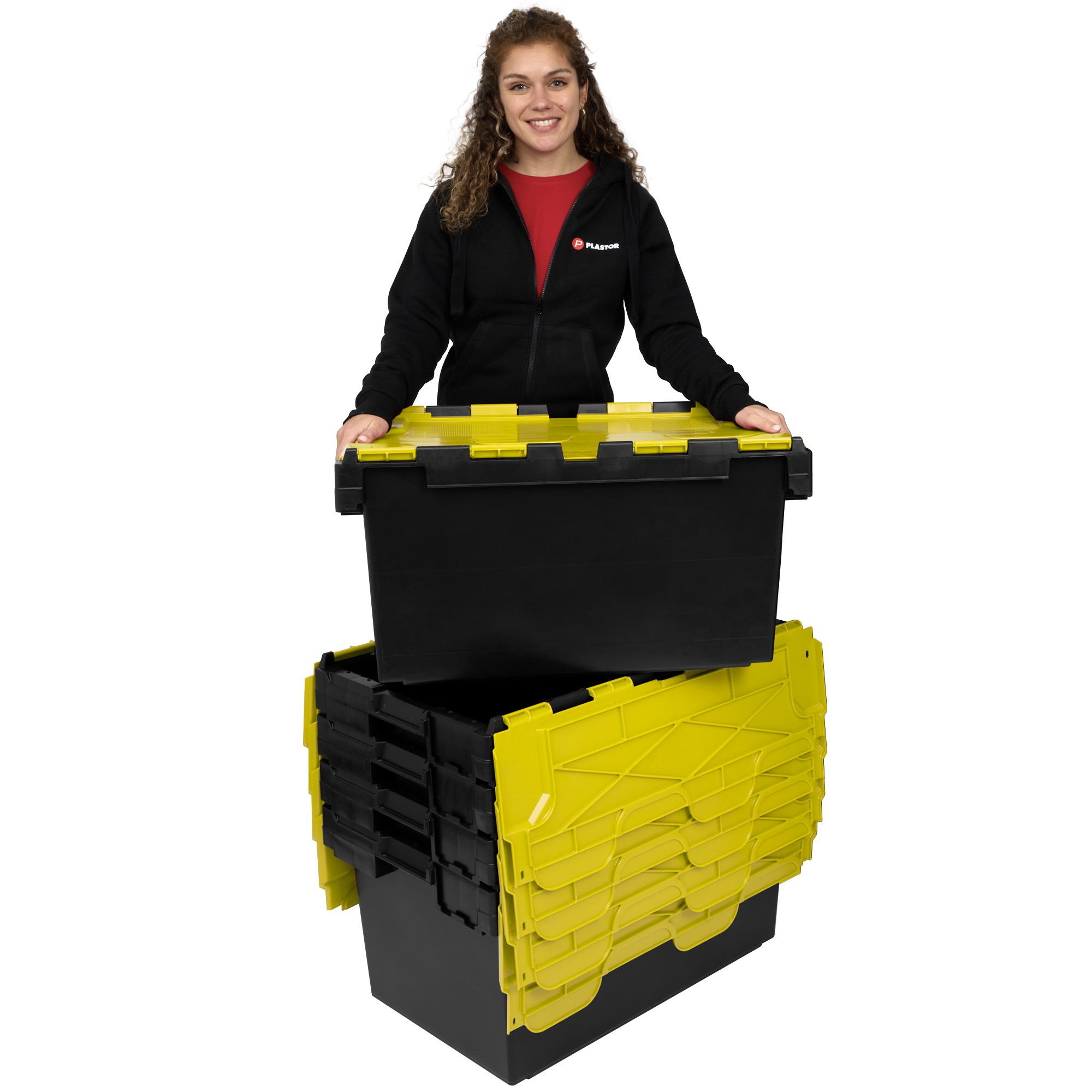 Large_80_Litre_Lidded_Storage_Crates_Tote_Boxes_x5_Black_Yellow