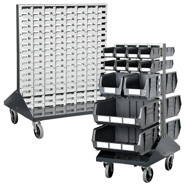 Mobile Louvre Panel Trolley (Linbins Not Included)