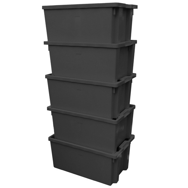PLASSN73_73_litre_Black_Stack_Nest_180_Container_Stacked_B