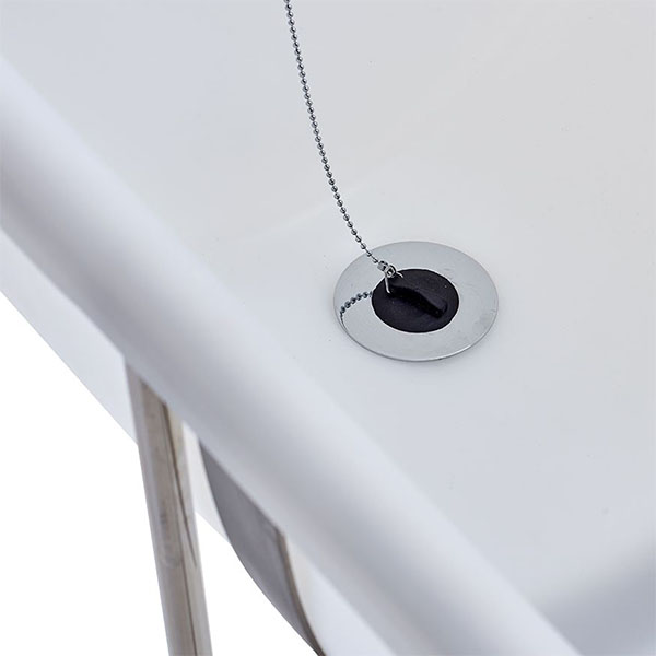 Drainage Hole And Plug Available