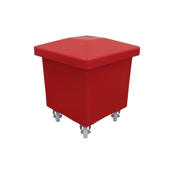 RB0003 Plastic Truck in Red with Lid