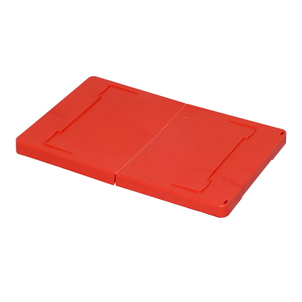 Red Folding Hinged Lid for Storage Boxes