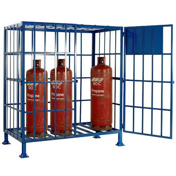 Static Cylinder Storage Cage