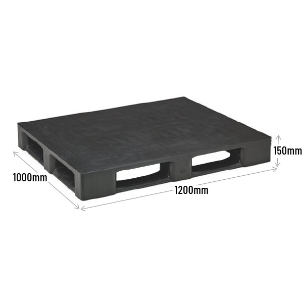 Medium Duty Closed Deck Plastic Pallet Dimensions