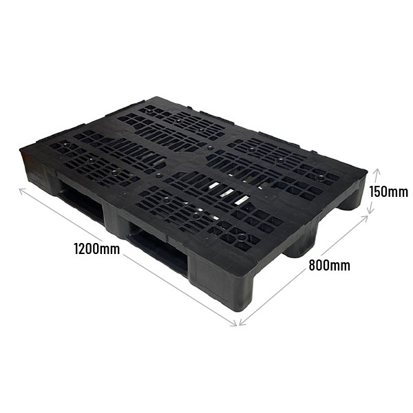 Medium Duty Plastic Pallet With 3 Runners Dimensions