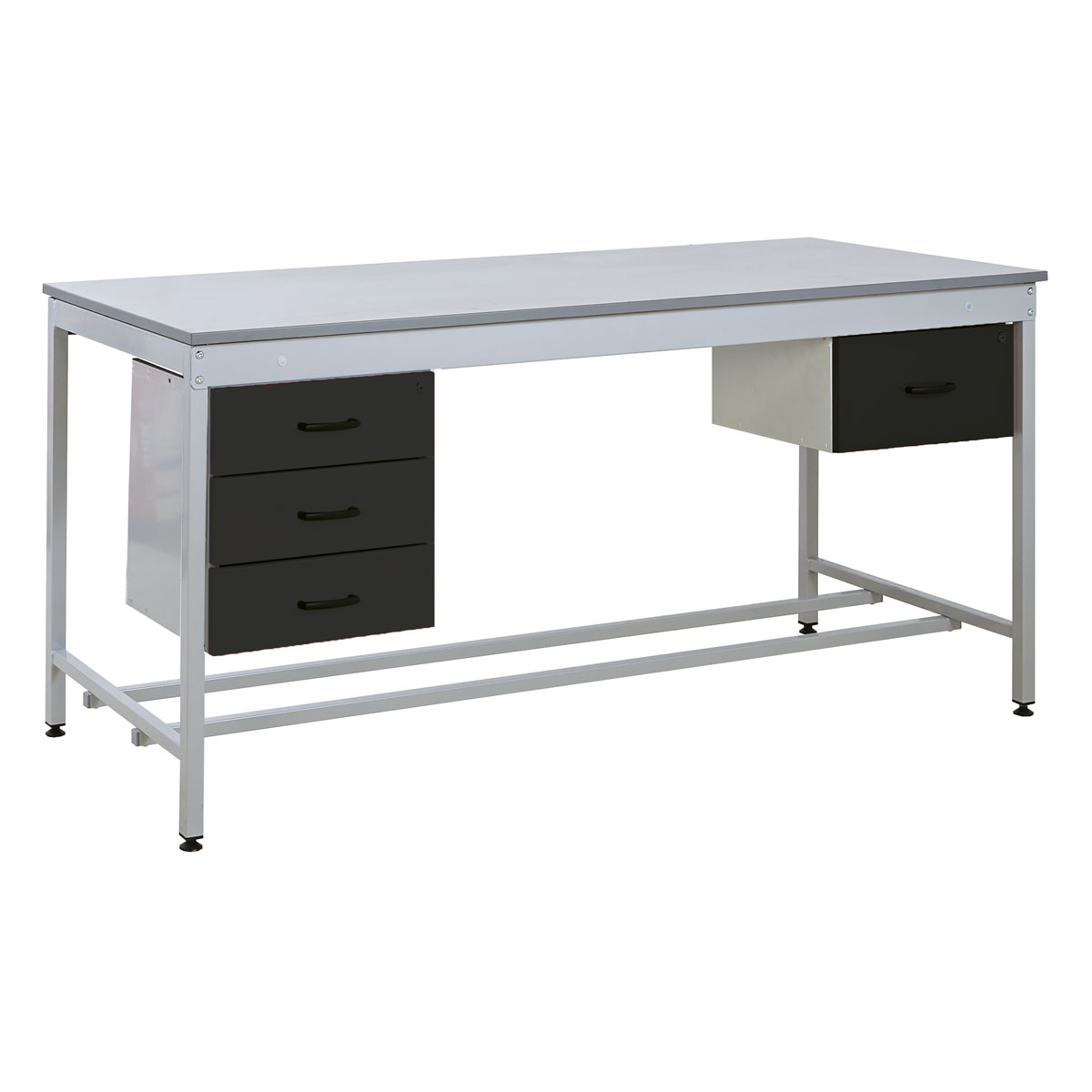 Taurus Utility Workbench with Triple Drawer Single Drawer
