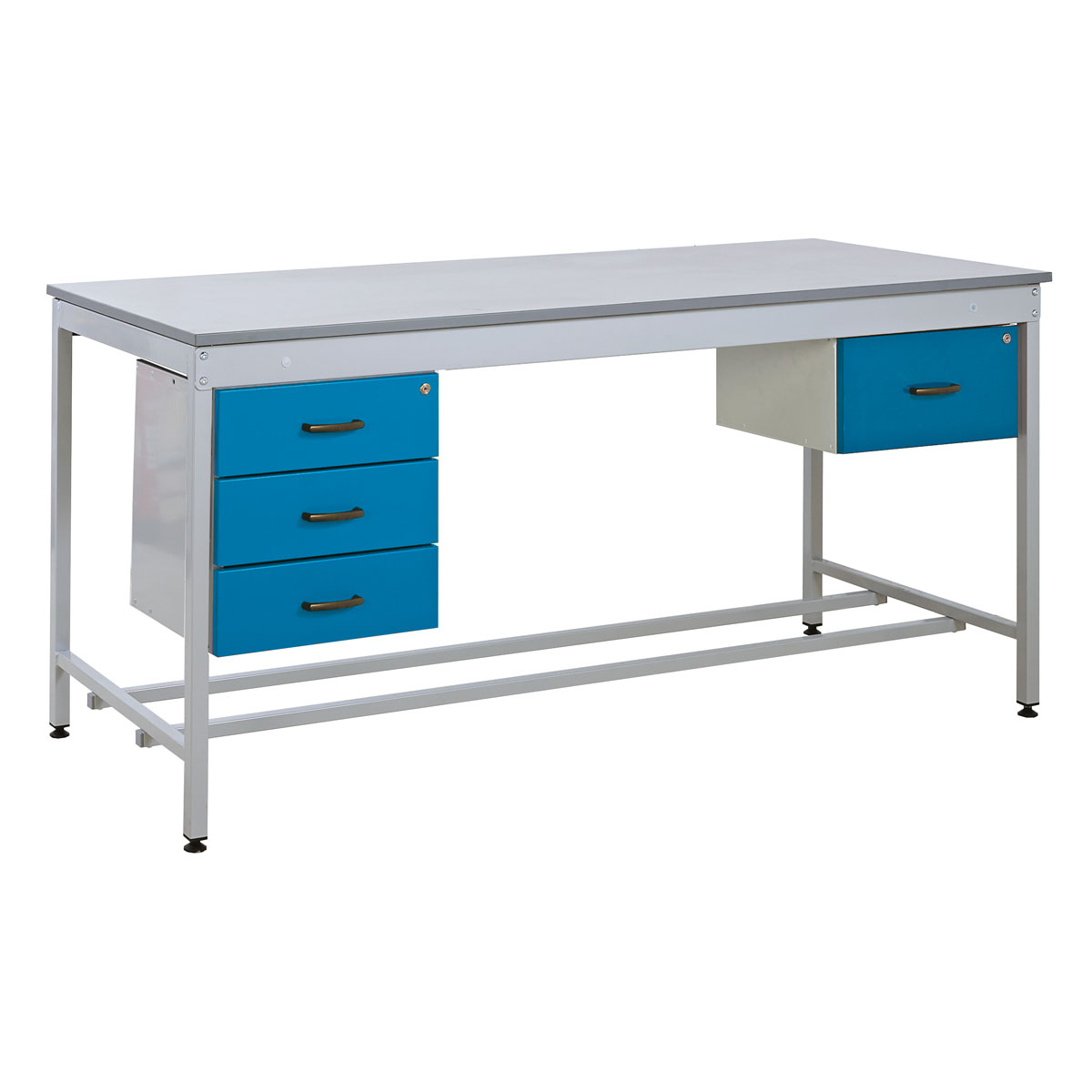 Taurus Utility Workbench with Triple Drawer Single Drawer