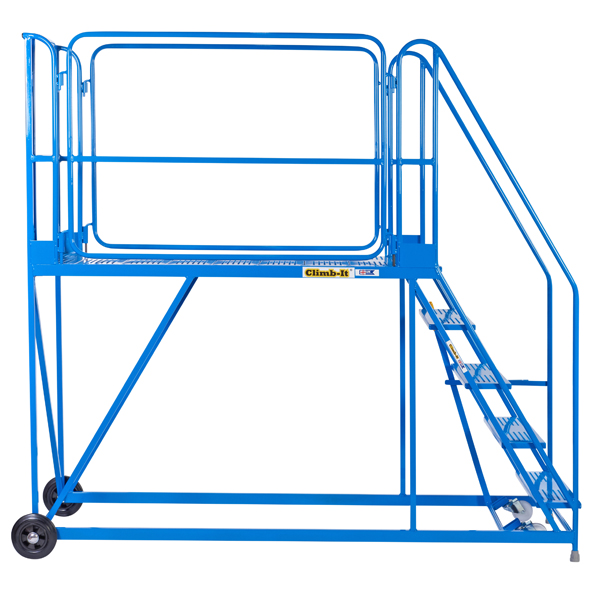 Climb-It Work Platform - Standard Incline Side View