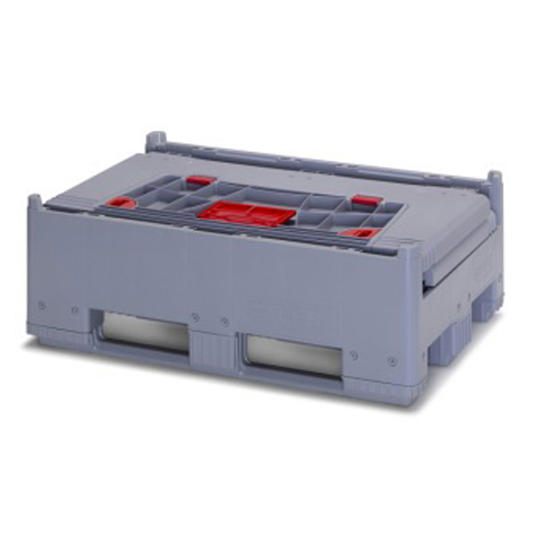 PLASKLK 1208K Economy Range Folding Pallet Box 700 Litre
