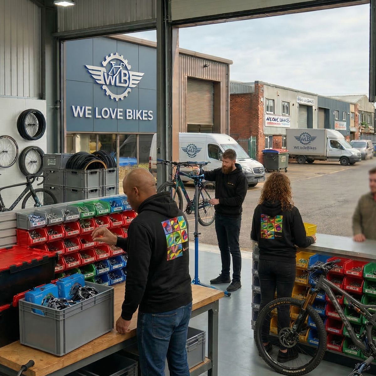 Plastor Bike Shop Industry Boxes and Storage Equipment