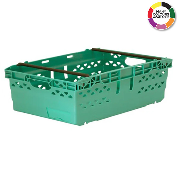 Light Green Bale Arm Crate